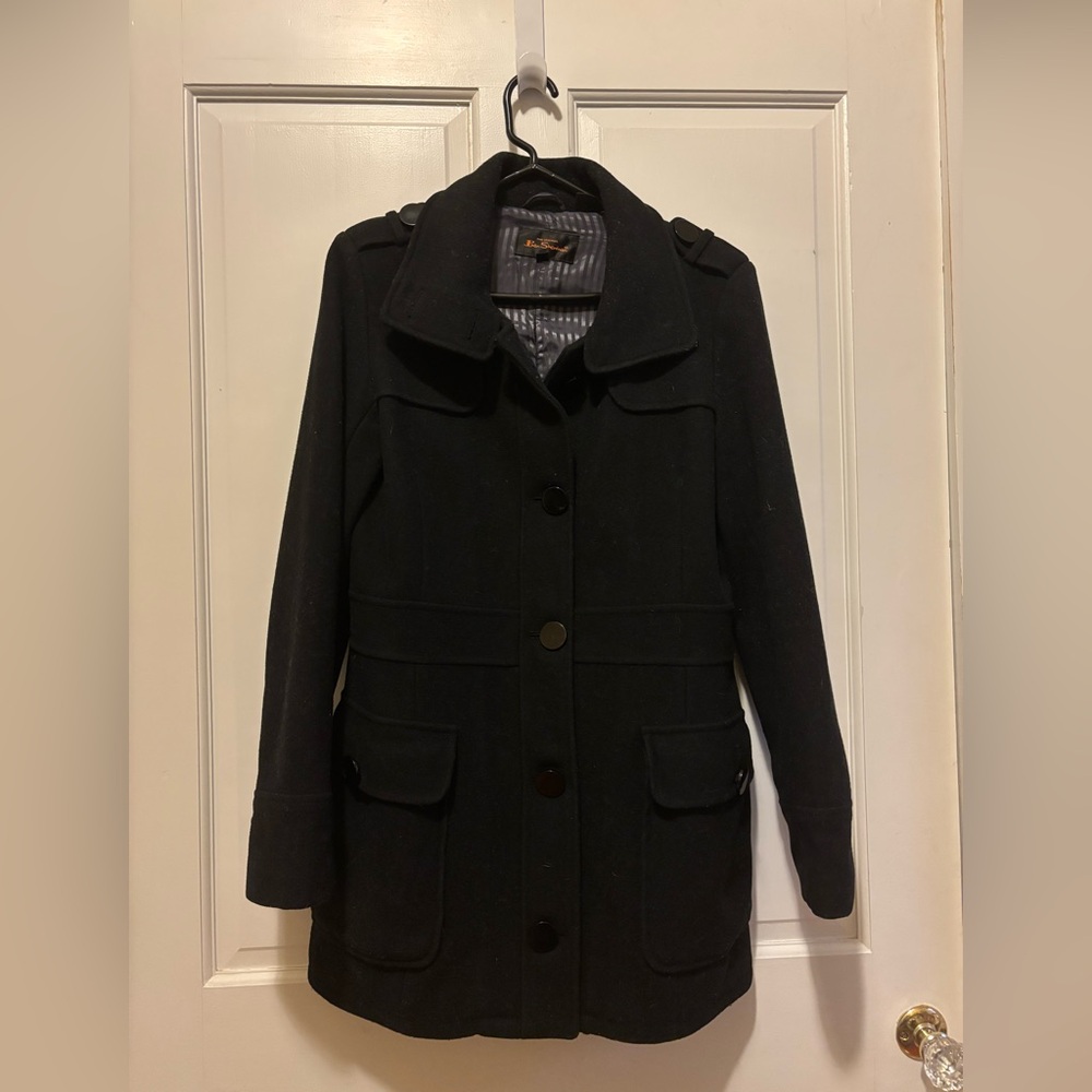 Ben Sherman Women's Black Coat